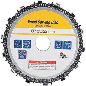 AASONS WCD5 AASONS Wood Carving Plate Disc, Grinder Saw Disc for 5 ...
