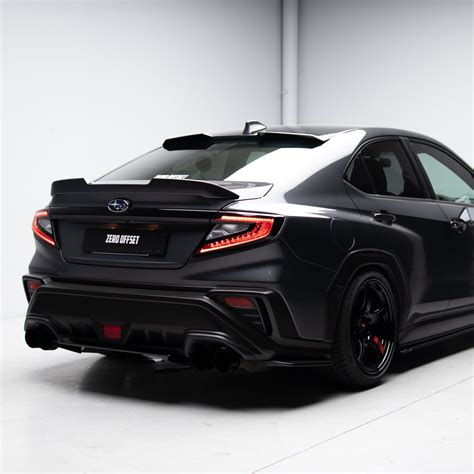 STI Style Rear Ducklip Spoiler for Subaru WRX VB Sedan 2022+