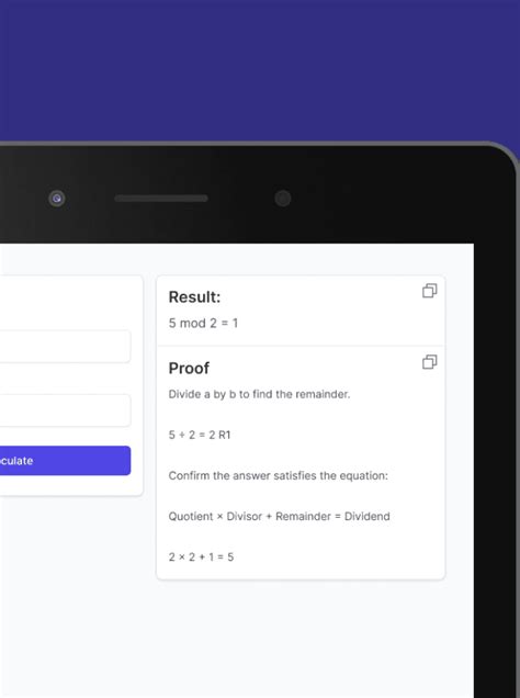 Modulo with Exponents Calculator 的图像结果