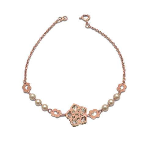 Buy Kaleido Flower Bracelet| Made with BIS Hallmarked Gold | Starkle