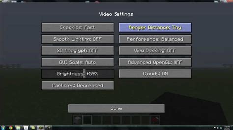 Image result for Minecraft Setting Menu