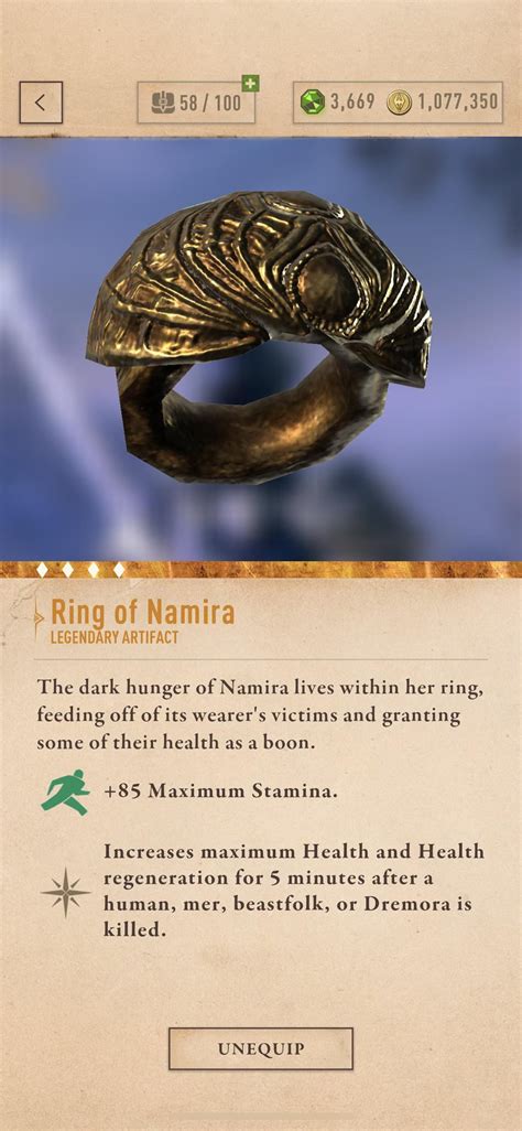 Is the Ring of Namira any good? : r/ElderScrollsBlades