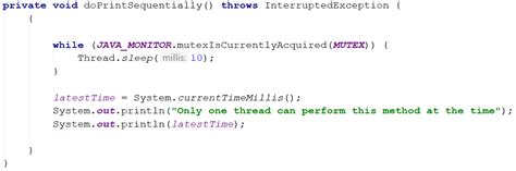 Mutex Java 的图像结果