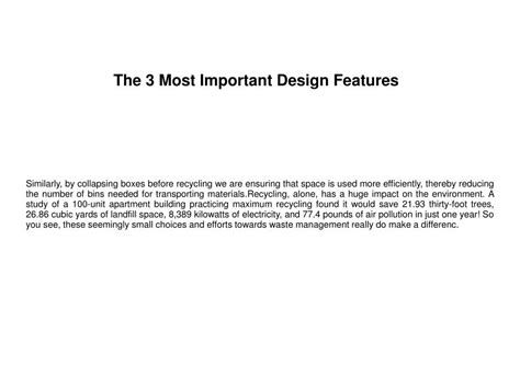 Image result for Good Design Features