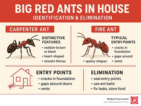Big red ants in house: 5 Proven Ways to Eliminate Fast 2025