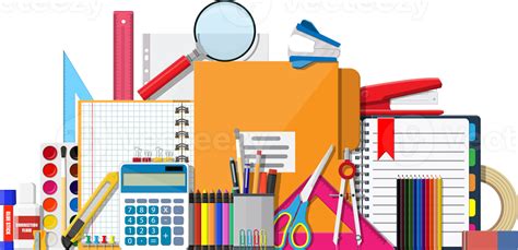 School Stationery PNG 的图像结果