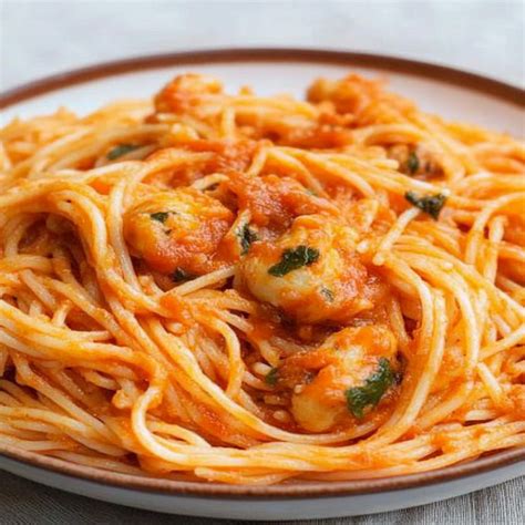 Spaghetti with Marinara Sauce