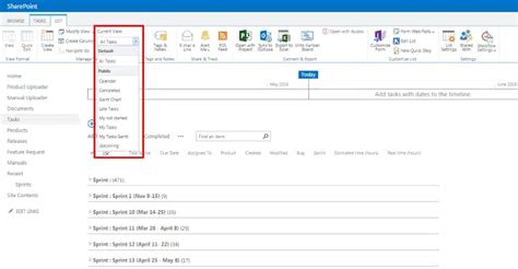 Image result for SharePoint Task Management Simple