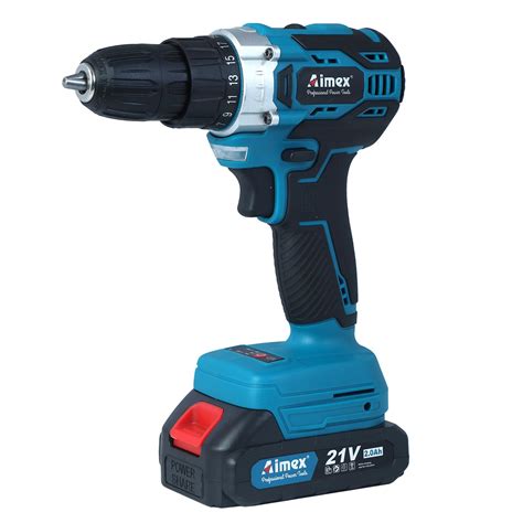 Aimex Dt-206H Cordless Screwdriver/Impact Drill 21V Brushless Motor ...