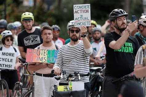 Hundreds of cyclists filled the streets of Center City to call for ...