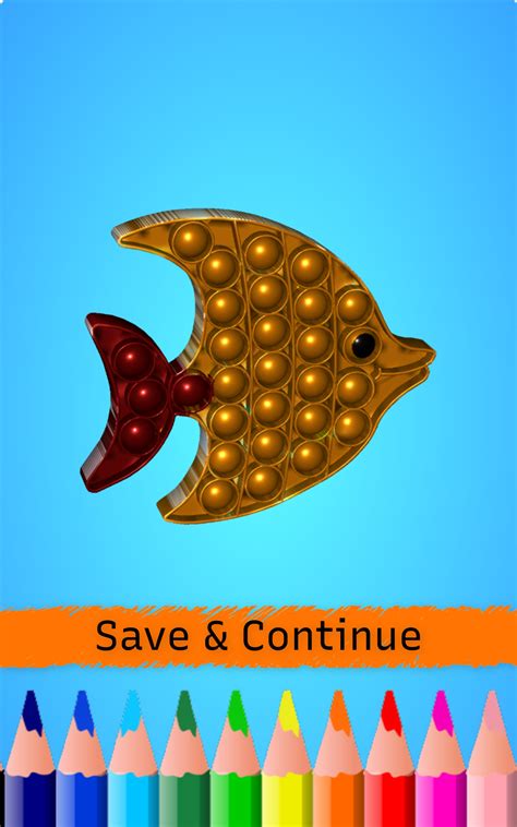 Popit 3D Antistress Colouring, Pop-It DIY Fidget Toys, Pages to colour ...