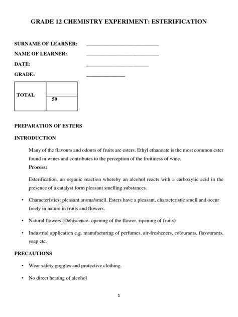 Grade 12 Chemistry Experiments 的图像结果