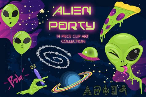 Image result for Alien Space Party
