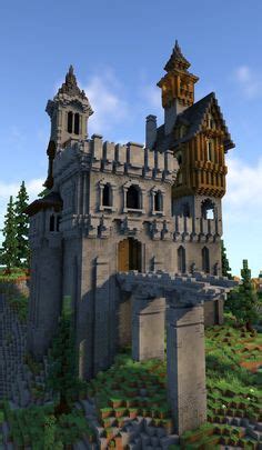 Image result for Minecraft Cliff House Builds Tutorials
