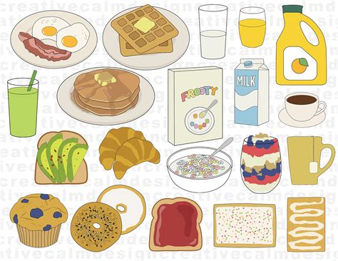 Breakfast Meal Clipart at Vincent Womack blog