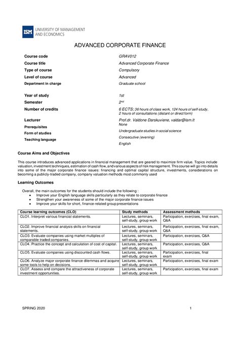 Image result for Finance Lectures