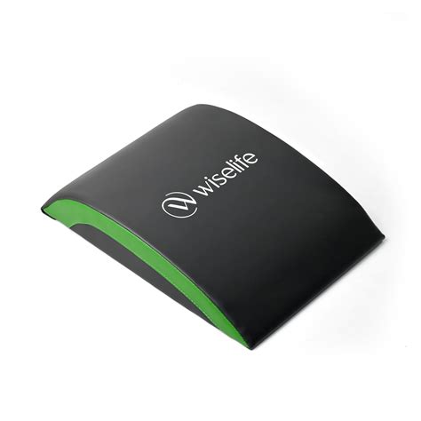 Wise Abdominal Mat | Black & Green – wiselife.in