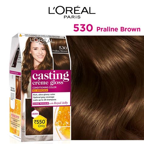 Loreal Paris Casting Creme Gloss Praline Brown 87.5g+72ml – Mani Ram ...