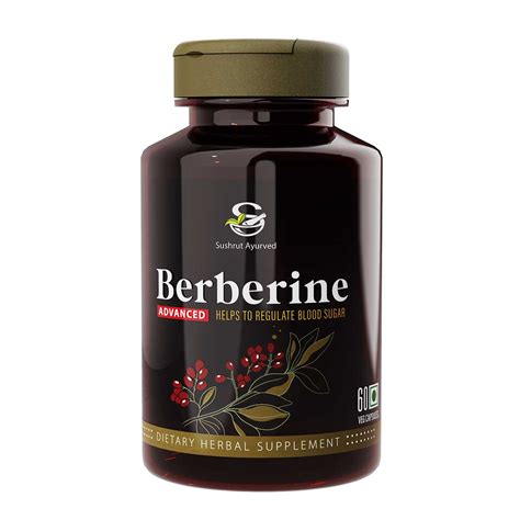 Sushrut Ayurved Industries - Berberine Diabetes Dietary Supplement