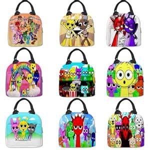Splanky Lunch Bag, Insulated Food Bag, Singing Monster Lunch Bag ...