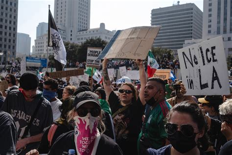 LA protests timeline: How ICE raids sparked demonstrations and Trump to send in the military ...