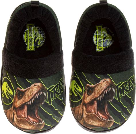 Brandclub - Jurassic World Slippers for Kids Boys - Dinosaurs Indoor ...