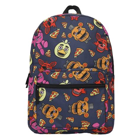 Five Nights At Freddy's Bookbag: FNAF Characters Chica, Foxy, Bonnie ...