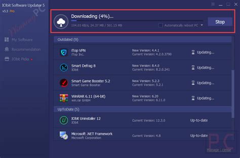 IObit Software Updater Pro Free License 的图像结果