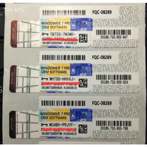 Image result for Windows 7 Pro COA Sticker