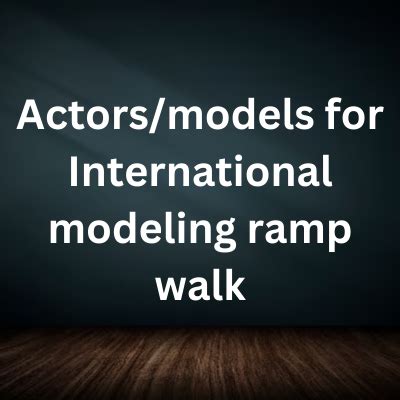 Image result for Ramp Walk Models London