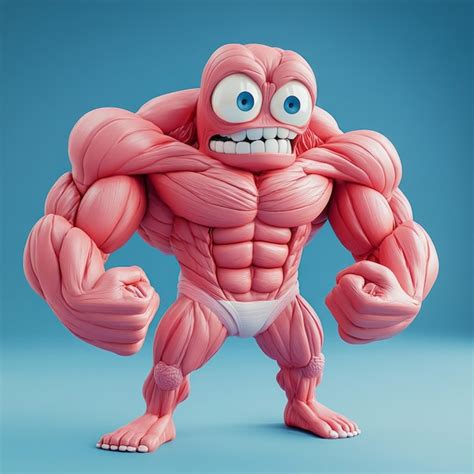 Image result for Muscle Cell Cartoon