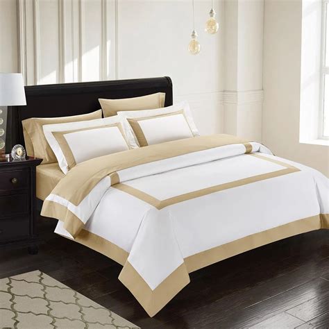 Luxury Hotel Weaving Design Bedding Set Custom Made Logo Hotel Duvet ...