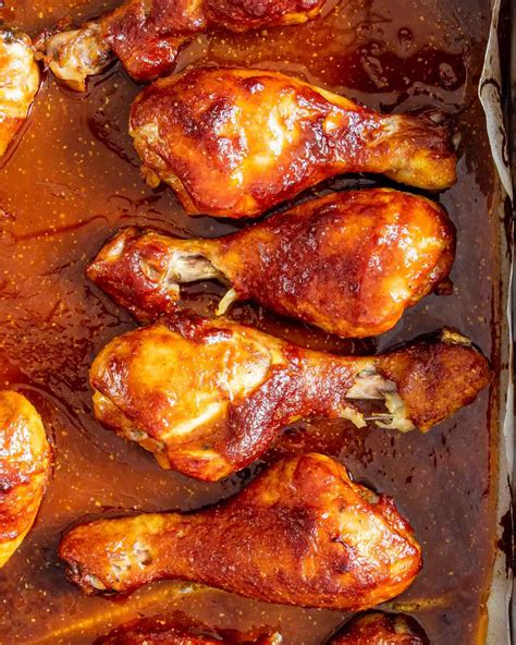 Baked BBQ Chicken Drumsticks - Craving Home Cooked