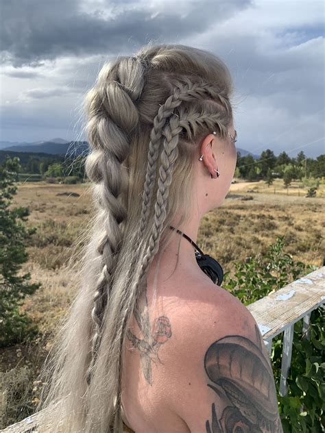Female Viking Hairstyles Shaved Sides - Fade Haircut Styles