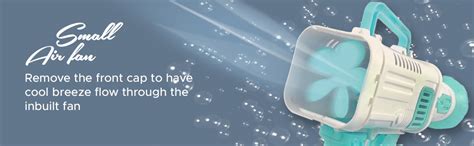 Buy NHR 32 Hole Large Electric Bubbles Gun for Toddlers ,Gatling Bubble ...