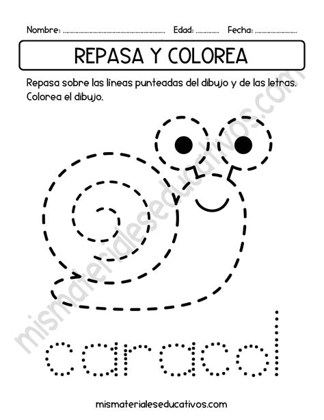Mis Materiales Educativos: Cuadernillo de grafomotricidad con animales ...