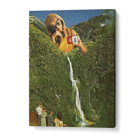Milky Falls Surreal Art Prints for Home Décor – Asianmonk