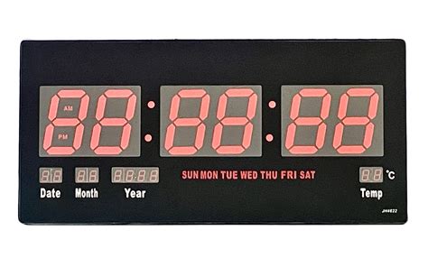 LED digital calendar temperature creative clock | Shop Today. Get it Tomorrow! | takealot.com
