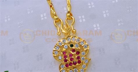 Buy One Gram Gold Daily Use Impon Stone Gold Design Om Vel Dollar with ...
