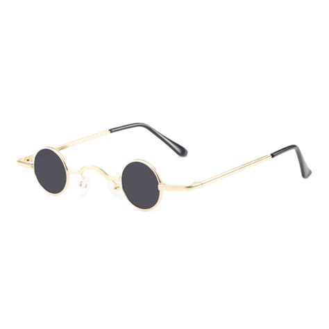 RABBITH Steampunk Vintage Retro Round Sunglasses Ultra Small India | Ubuy