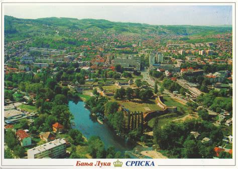 A Journey of Postcards: Bosnia Herzegovina, city of Banja Luka