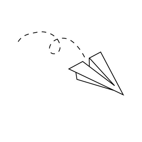 Paper Airplane Clipart Black and White PNG and JPG - Etsy | Clip art ...