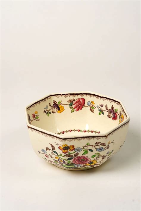 Big Mason's Ironstone 'Nabob' Bowl – Lazy Suzan Home