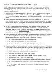 Excel Module 4 的图像结果