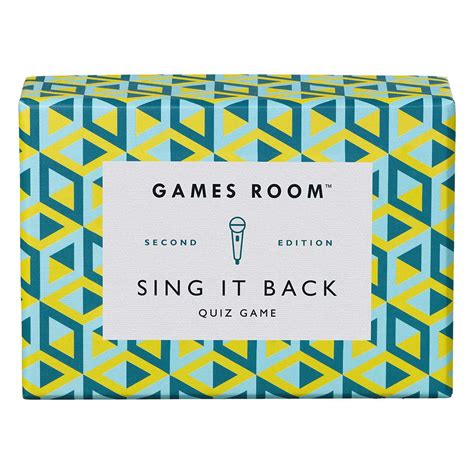 Buy Ridley’s Sing It Back Quiz Second Edition Trivia Card Game – Trivia ...