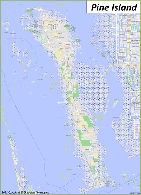 Pine Island Map | Florida, U.S. | Detailed Maps of Pine Island