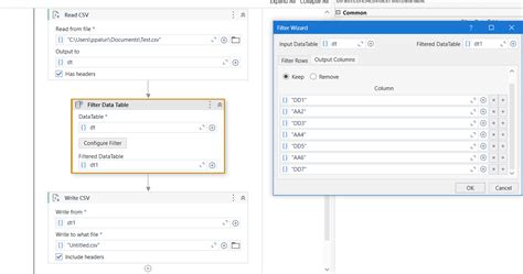 Image result for UiPath Read CSV File into DataTable