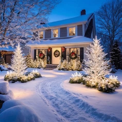 Christmas Outdoor Decorating: 44 Elegant and Easy Ideas for Your Yard