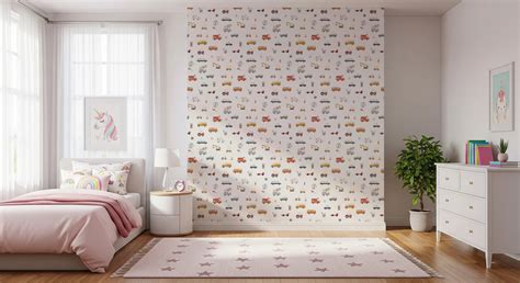 Toot-Toot! Transportation Fun Wallpaper for Playful