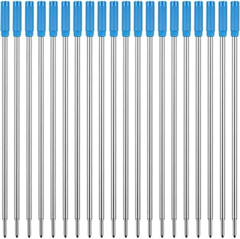 Unibene Cross Compatible Ballpoint Pen Refills 20 Pack, 1.0mm Medium ...